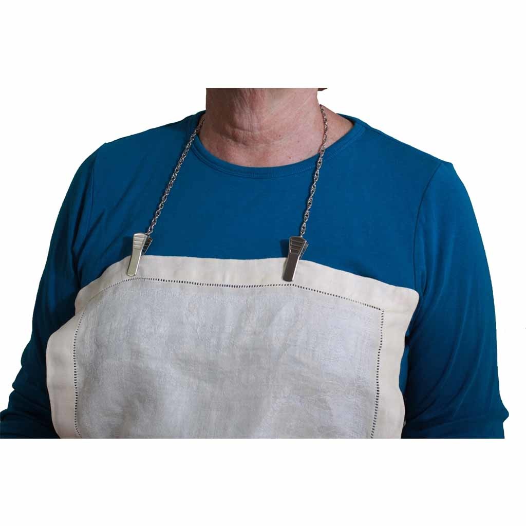 Slabhouder | Able2 | Metaal | Met klemmetjes | Lengte 55 cm | PO9010 | 0896763002173 afbeelding