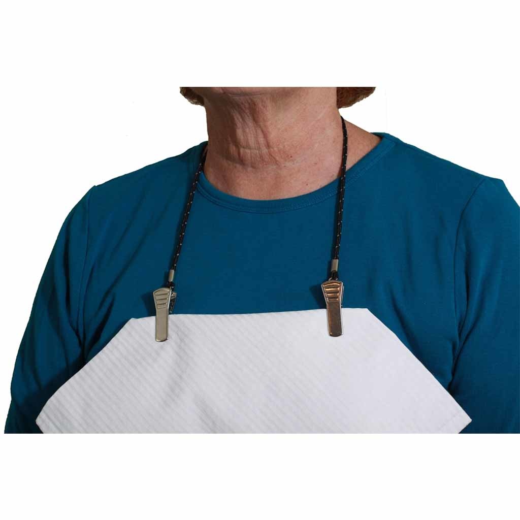 Slabhouder | Able2 | Verstelbaar | Nylon | Met klemmetjes | Lengte 55 cm | PO9020 | 0896763002319 afbeelding