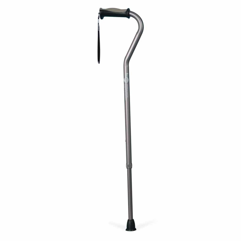 Wandelstok met Offset handvat | Kies uw kleur : Grijs | Hugo afbeelding