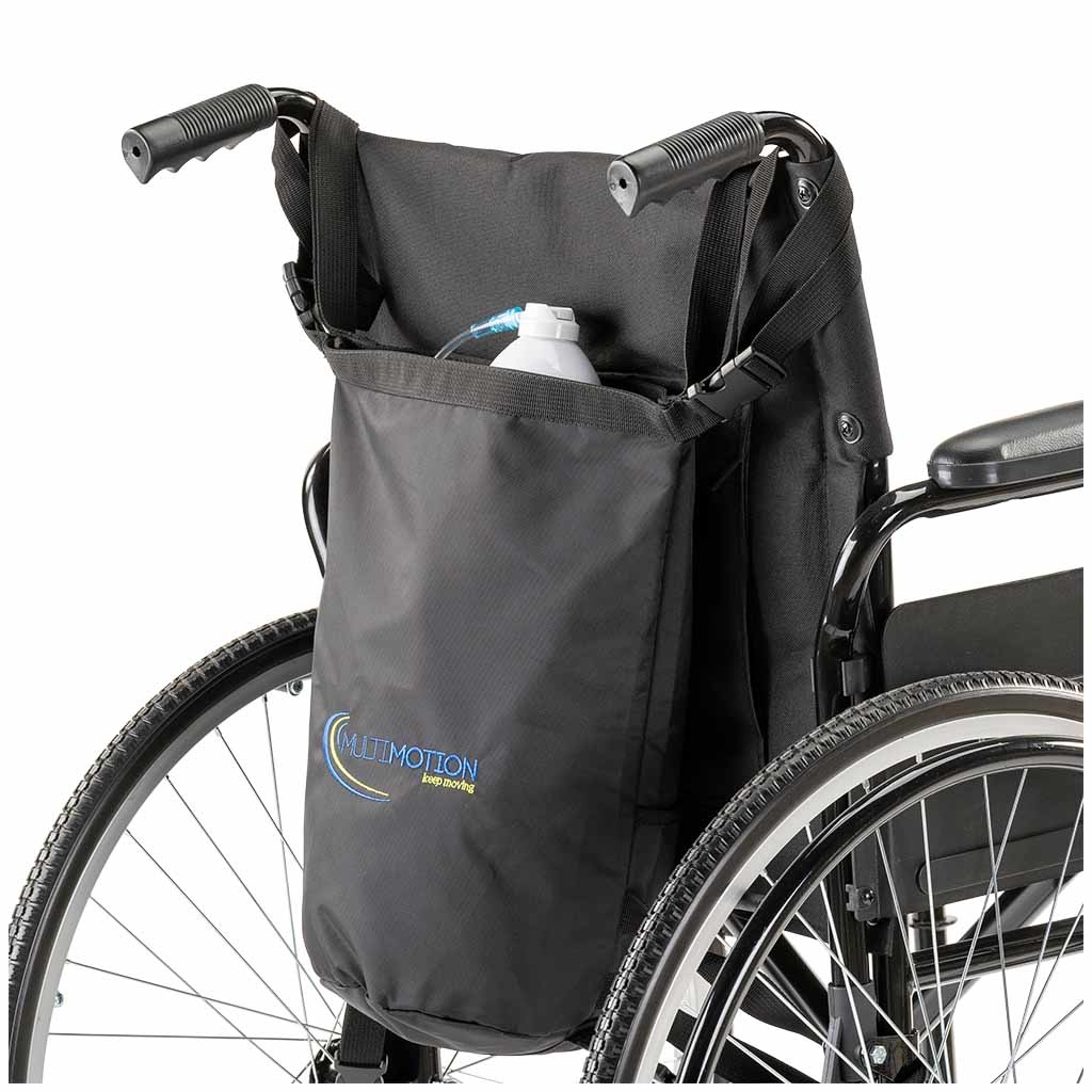 Rolstoel zuurstofconcentrator tas - zuurstofflestas | Zwart | MultiMotion | 10040016 afbeelding