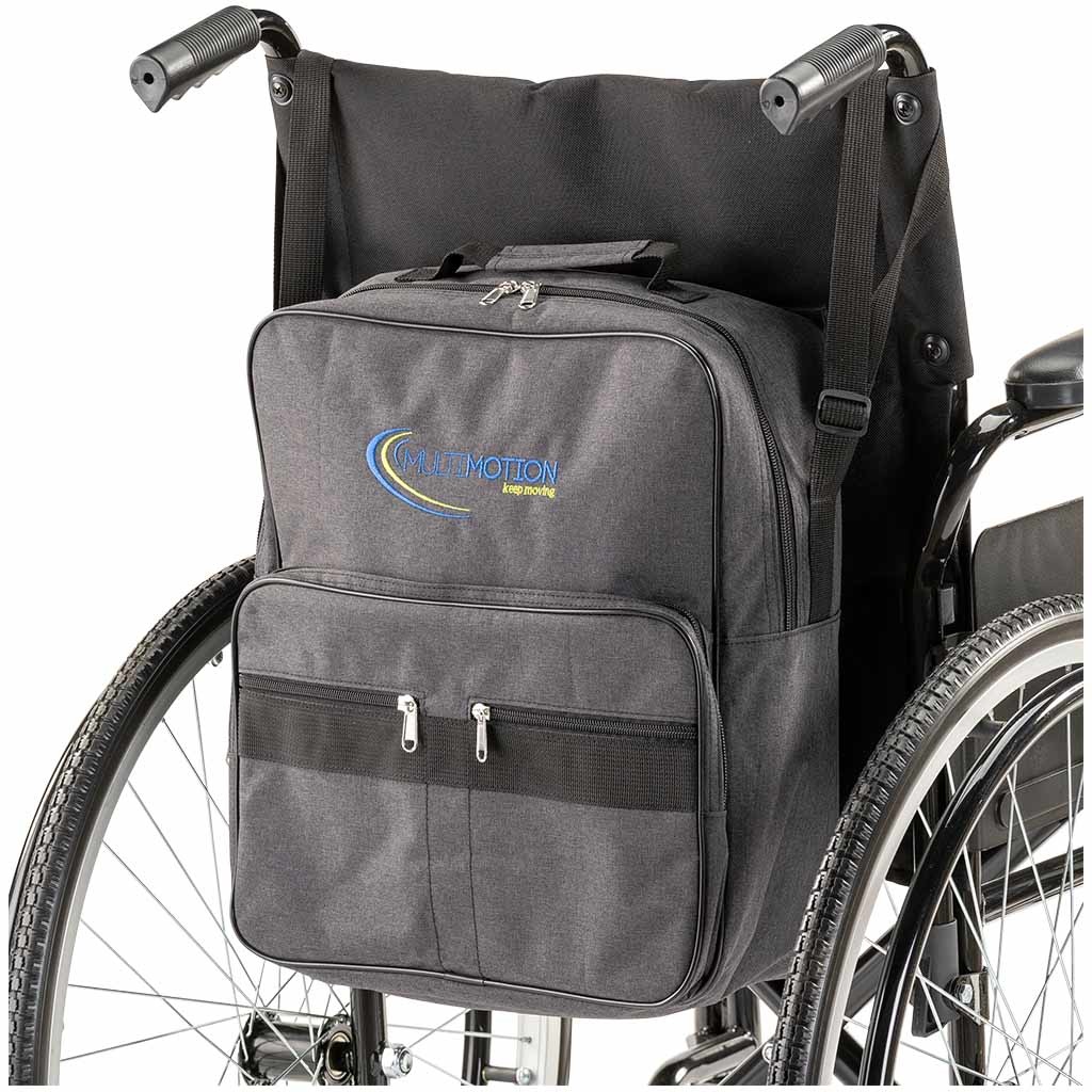 Standaard rolstoeltas donkergrijs | MultiMotion | Tas achterkant | Universeel instelbaar | 10040014 afbeelding