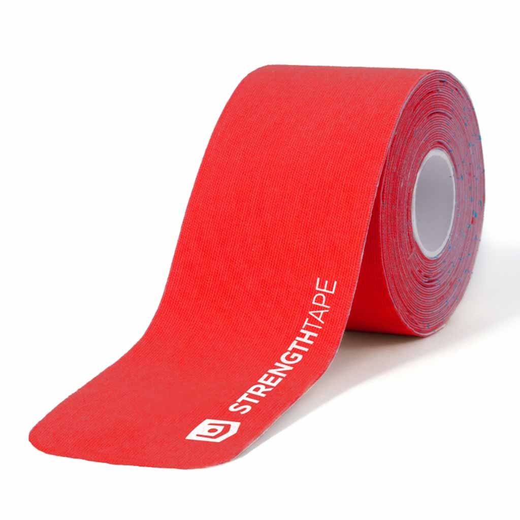 StrengthTape Rol 5 mtr - Uncut | Maak een keuze : Rood afbeelding