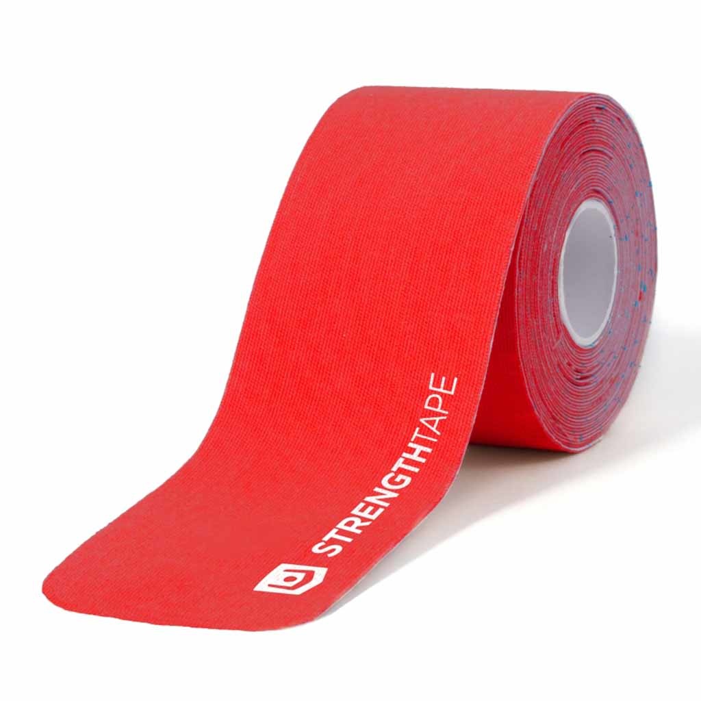 StrengthTape Rol 5 mtr - Pre-Cut | Maak een keuze : Rood afbeelding