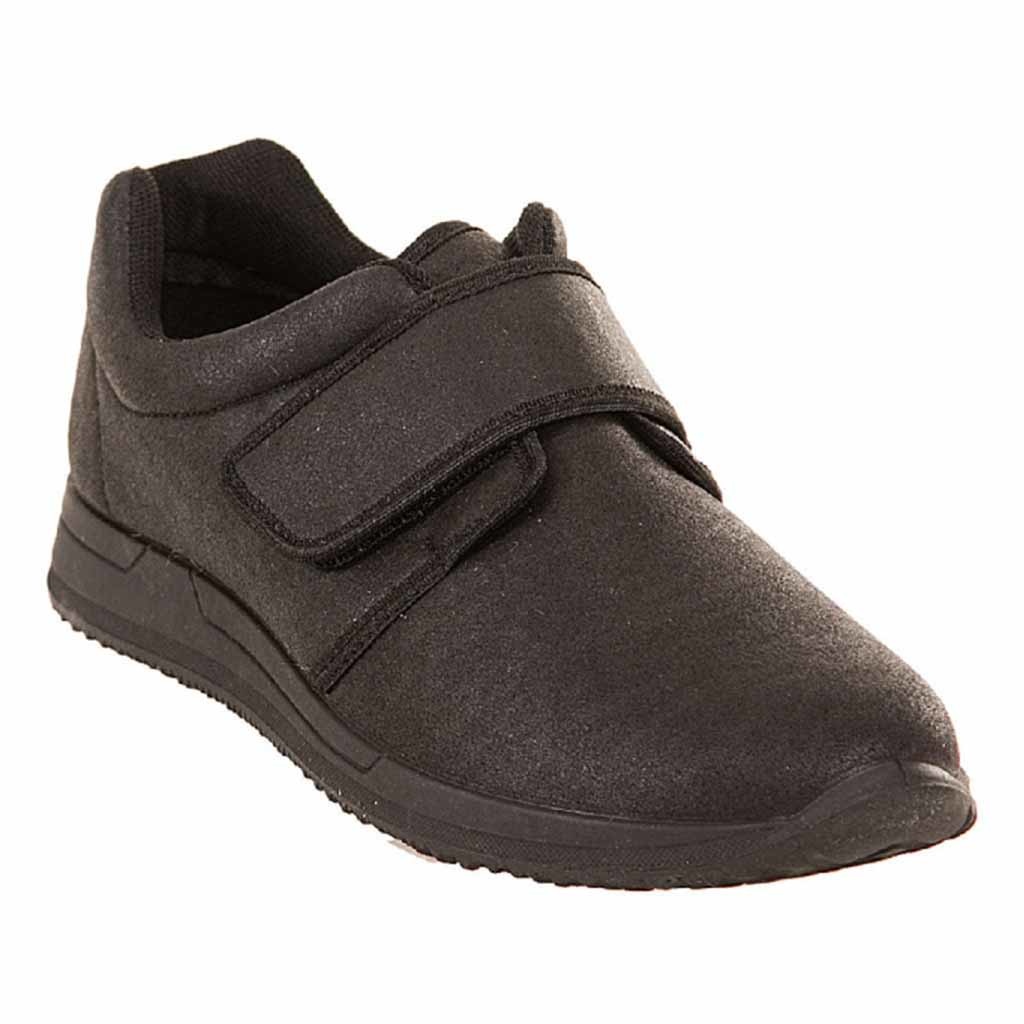 Comfortschoen Alexander | MSF | Heren | Maat 43 | Kleur zwart | Met klittenband | MS8502Z-43 afbeelding
