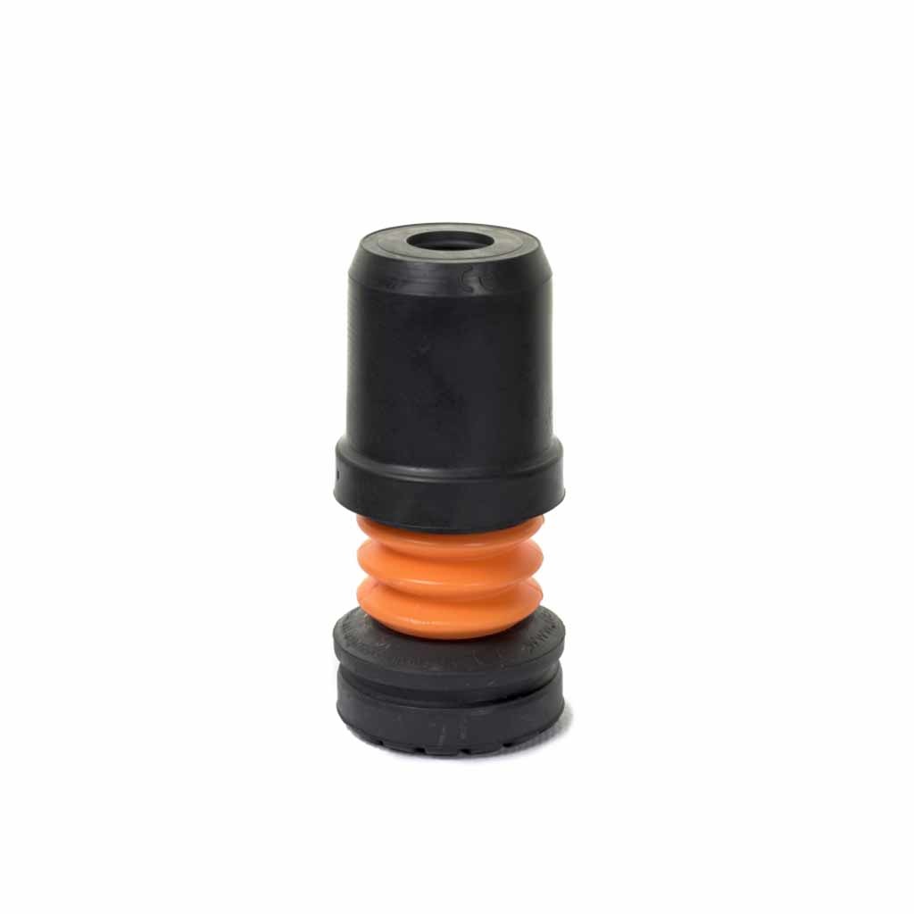Flexyfoot stokdop | 25 mm | Wandelstokdop | Schokabsorberend | Zwart | PR30043-B afbeelding