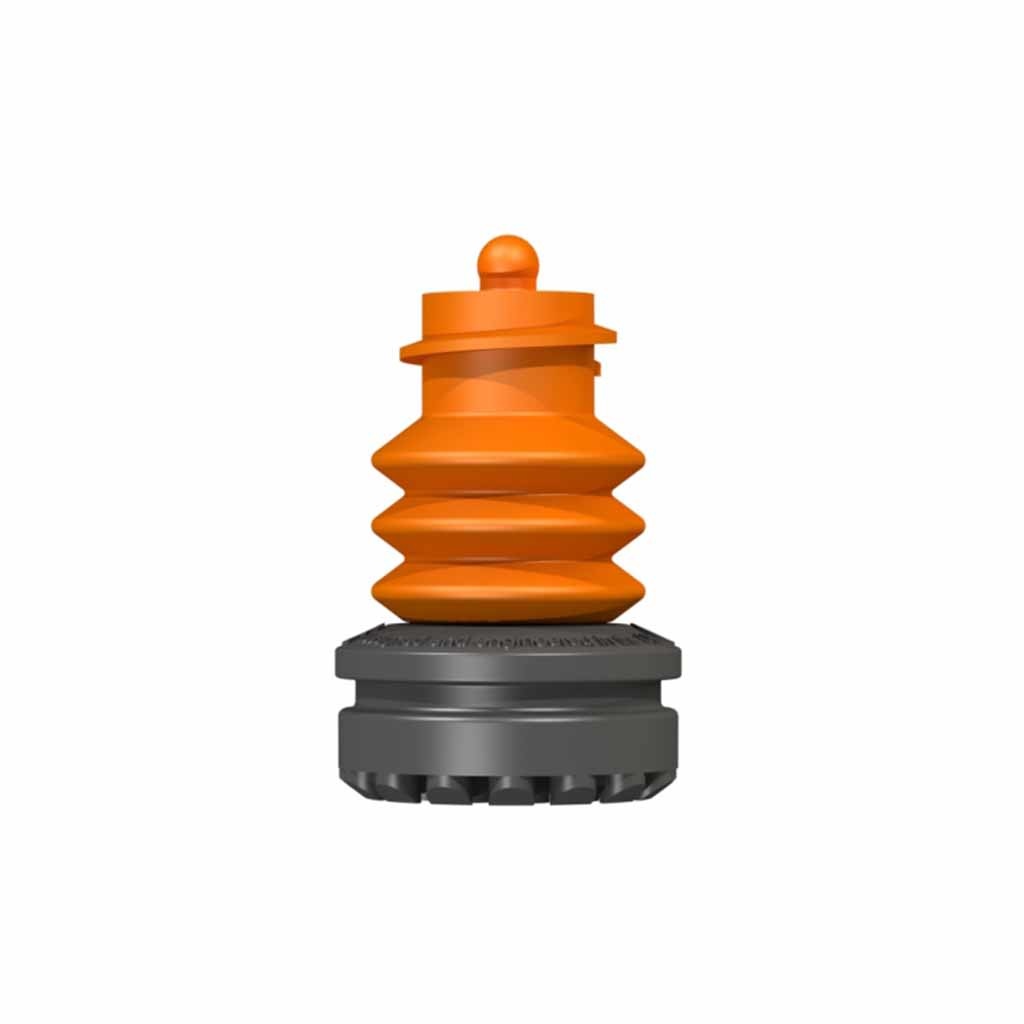 Flexyfoot stokdop | Vervangbare dop | Grijs | Schokabsorberend | PR30044-G afbeelding