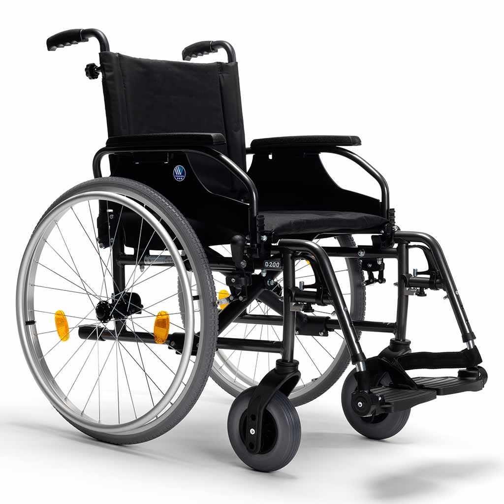 Rolstoel D200 (16,8 kg) | Zitbreedte : 46 cm (standaard) | Vermeiren afbeelding