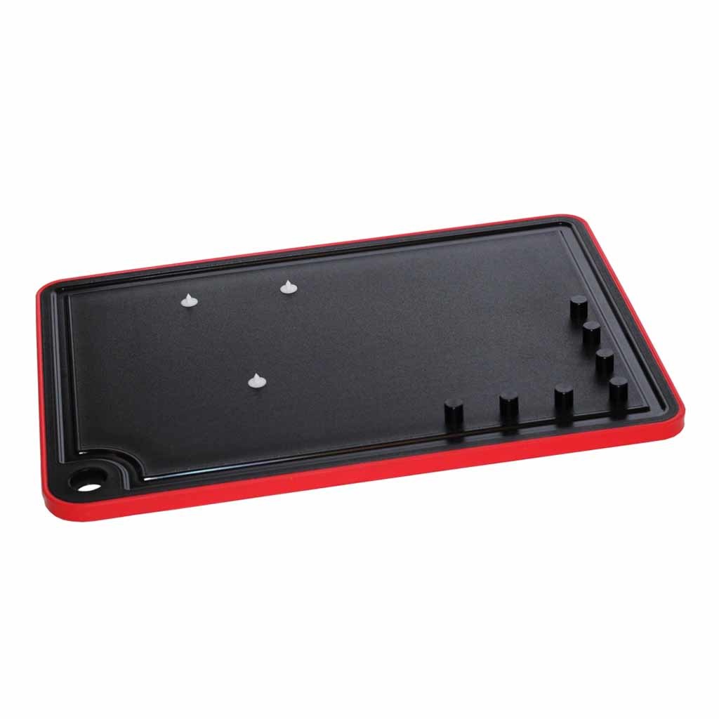 Snijplank - Hybro | Afmetingen: 35 x 25 x 1 cm | Voor éénhandig gebruik | Met anti-slip voetjes | HJÄLP | DA2010 afbeelding