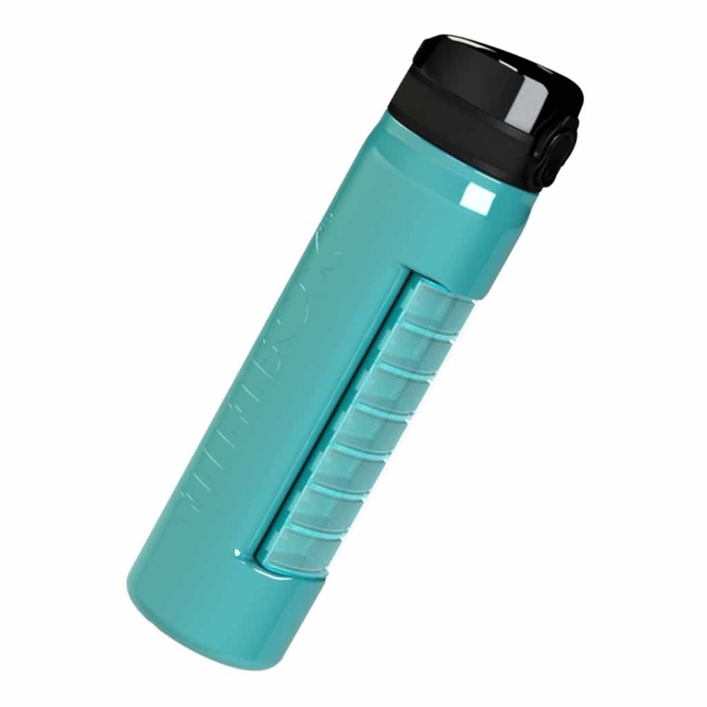 2Go drinkfles met medicijndoosje | Kies uw kleur : Mint | Anabox afbeelding