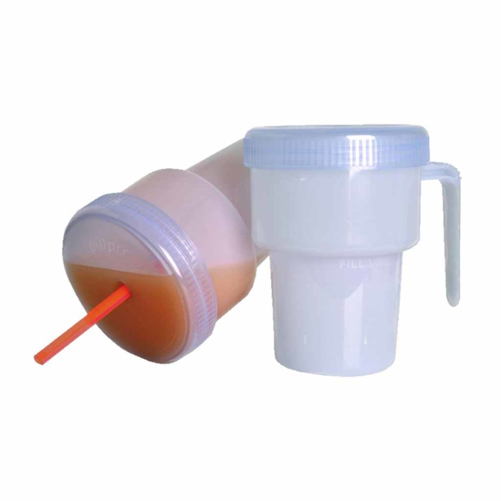 Kennedy anti-lek drinkbeker | Met handvat | Inhoud: 200 ml | Voor warme en koude vloeistof | PR65025 afbeelding