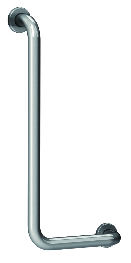Wandbeugel RVS - 90° gehoekt 30 x 60 cm | Maak een keuze : Rechts | Atlantis afbeelding