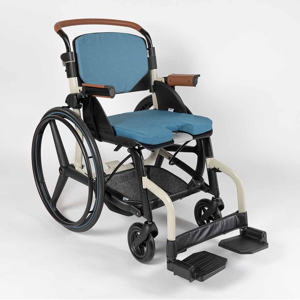Classic rolstoel - Design lichtgewicht rolstoel (11,8 kg) | Kies uw kleur : Blauw | Zoof afbeelding