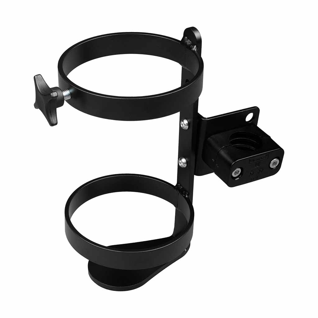 Zuurstoffles houder voor JoyRider en SplitRider rolstoel | Maximale diameter zuurstoffles 11 cm | E-Aa0026 afbeelding