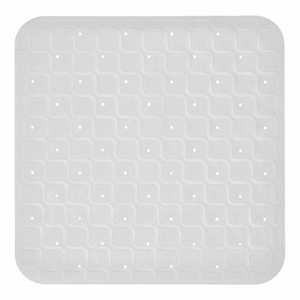 Douchemat / Badmat antislip 53 x 53 cm | Kies uw kleur : Wit afbeelding