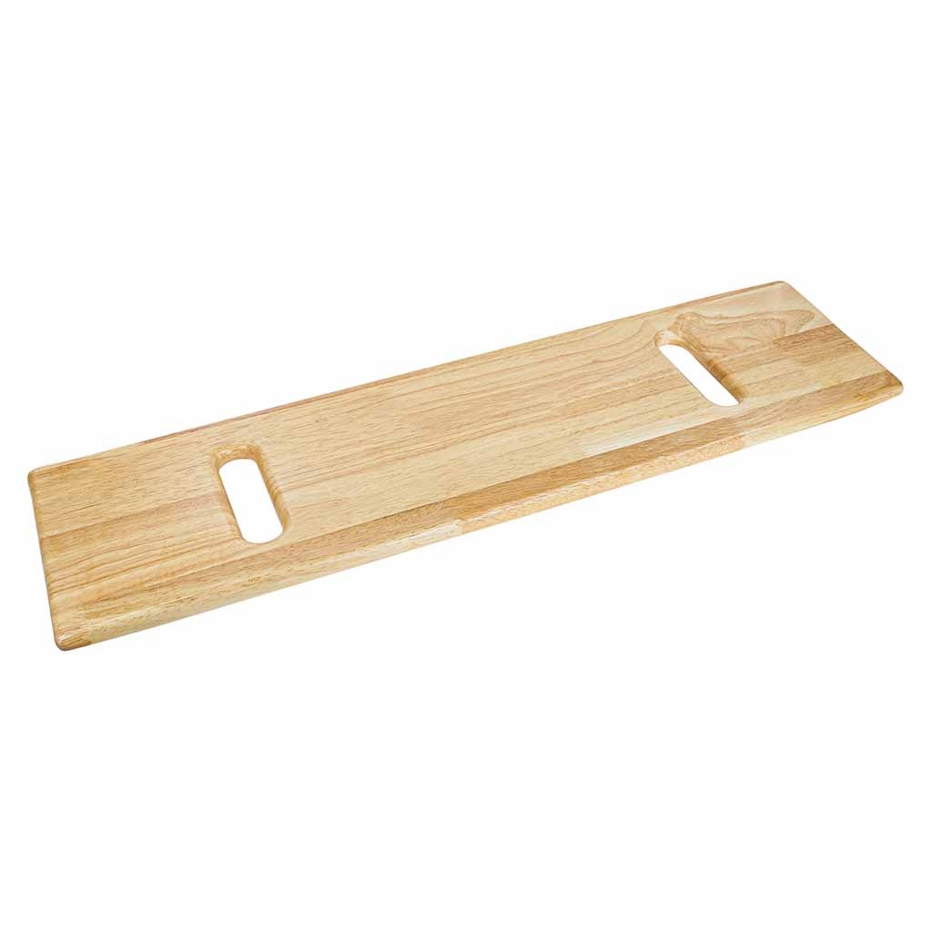Houten transferplank / glijplank | Afmetingen: 19,4 x 74 x 2 cm | Max. belasting 180 kg | Transferhulpmiddelen | afbeelding