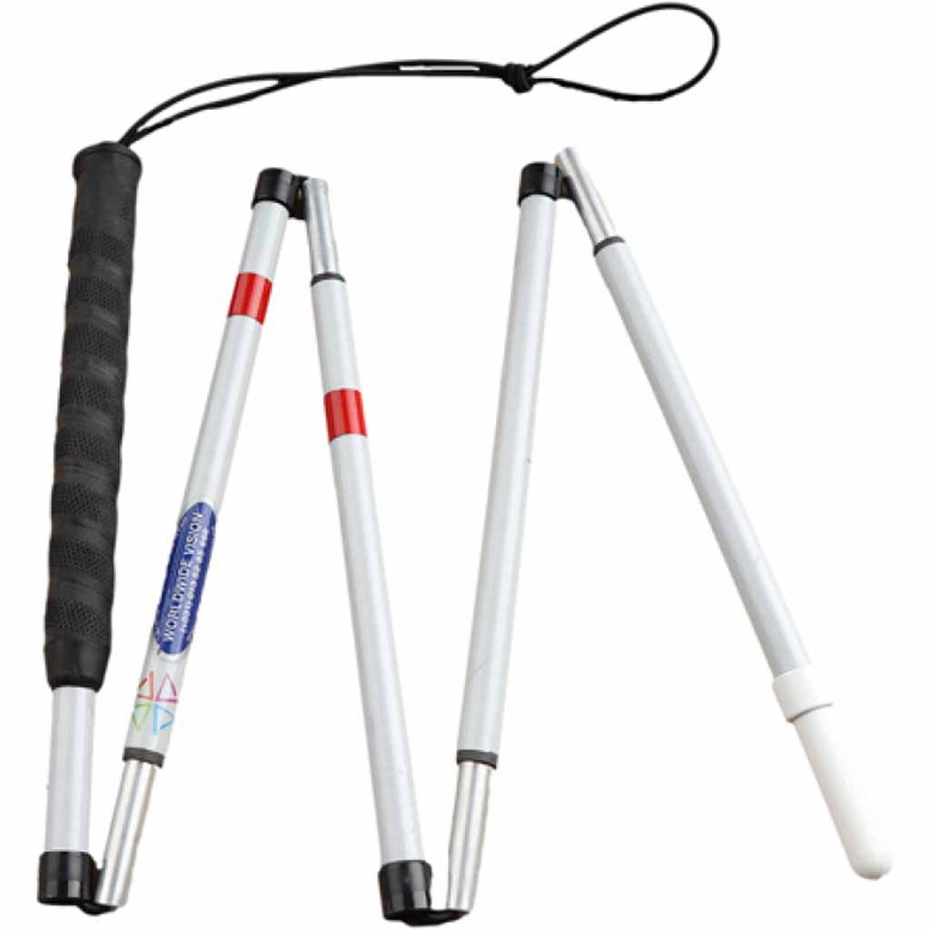 Taststok opvouwbaar carbonfiber, lengtes 110 t/m 160 cm | Kies een lengte : 140 cm | Ambutech afbeelding