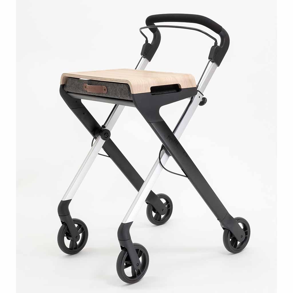 Indoor rollator (5,2 kg) | Kies uw kleur : Aluminium | Rollbuddy afbeelding