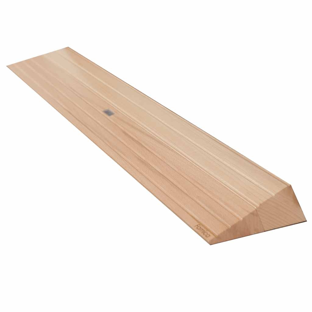 Houten drempelhulp 2,3 cm - 3,8 cm met ledverlichting afbeelding
