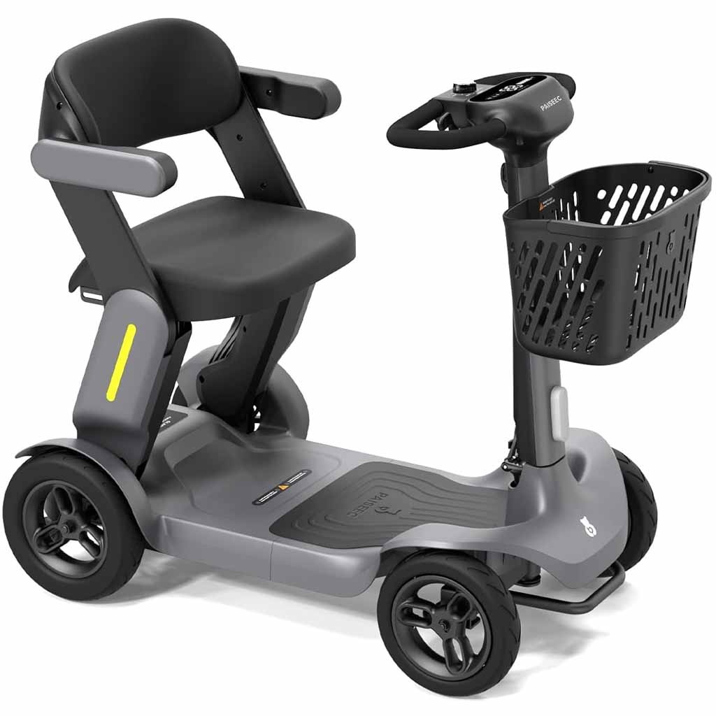 Scootmobiel inklapbaar S3 | Kies uw kleur : Grijs | Paiseec afbeelding