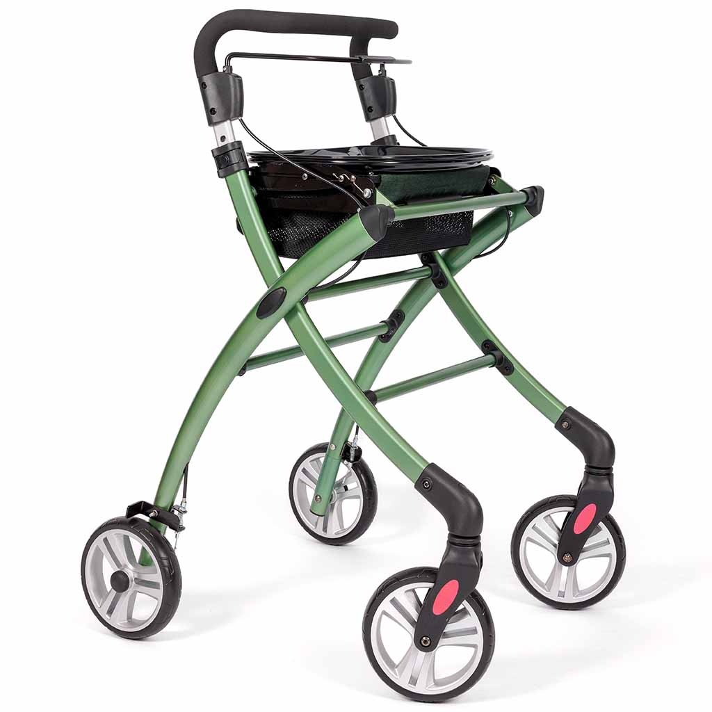 Indoor Luxe binnen Rollator 2.0 | Kies uw kleur : Groen | Wheelz Ahead afbeelding