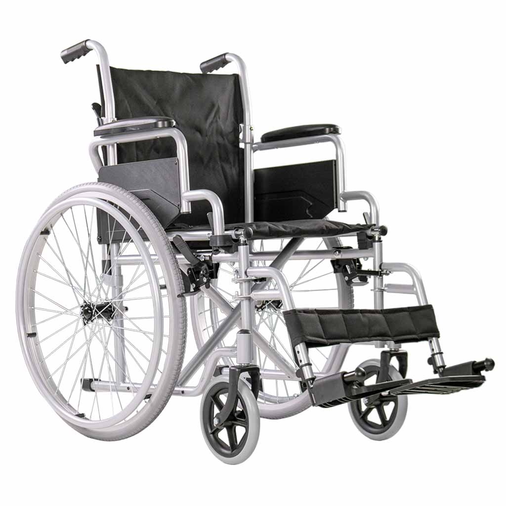 Rolstoel G-Basic + opvouwbaar (18 kg) | Zitbreedte : 45 cm (standaard) | Excel afbeelding