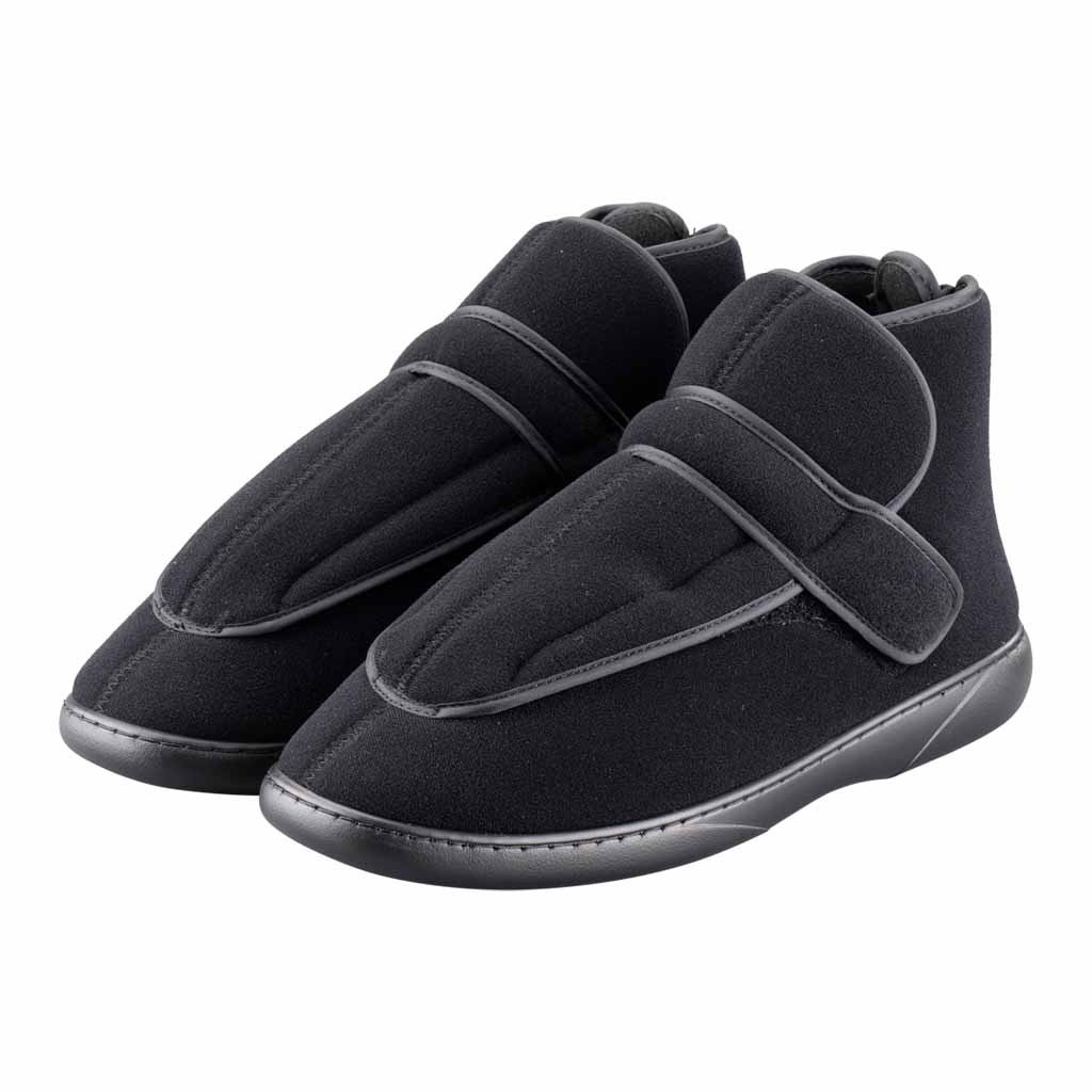 Verbandschoenen hoog - Zwart - Maat 41 (Buitenkansje) afbeelding