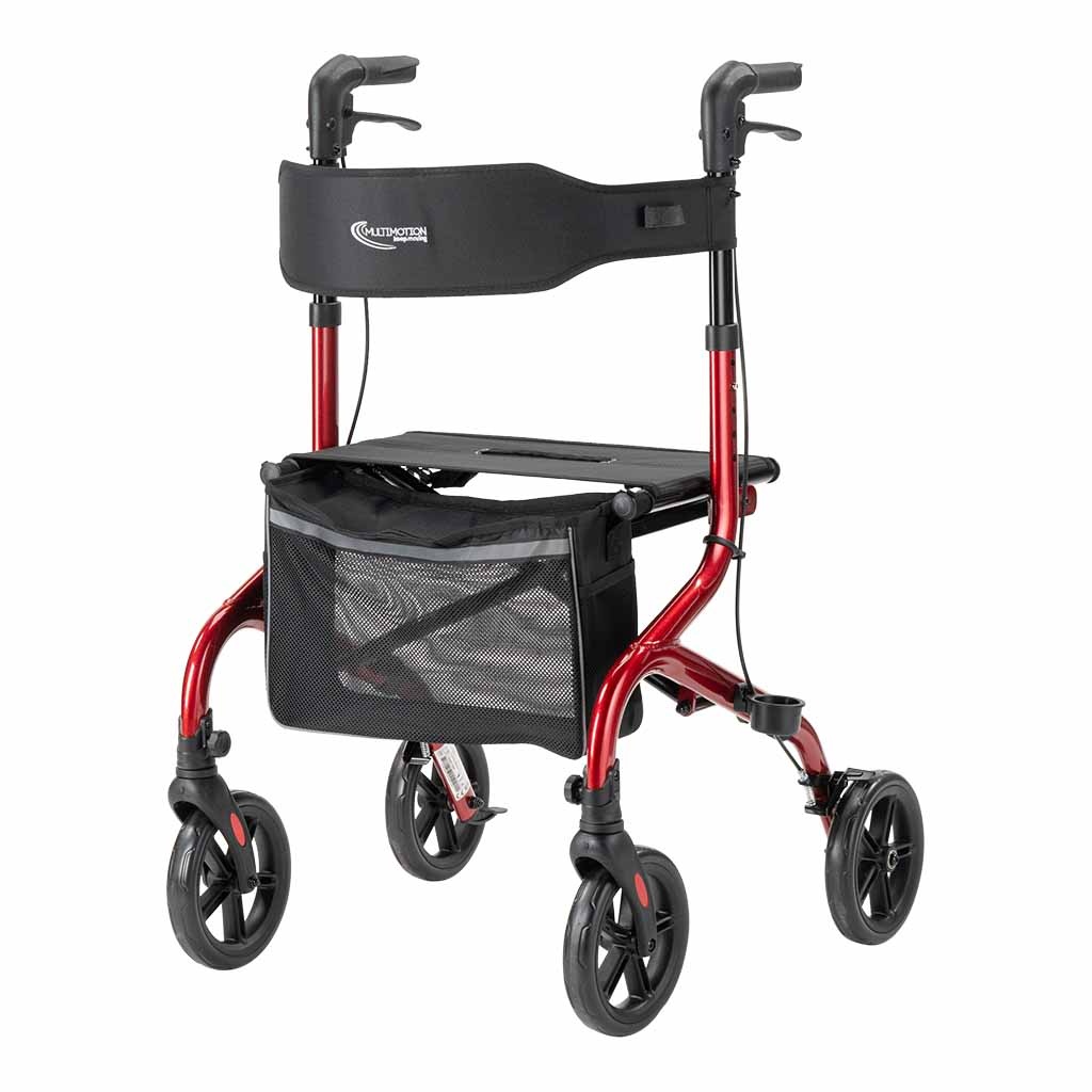 Lumo rollator | Kies uw kleur : Rood | MultiMotion