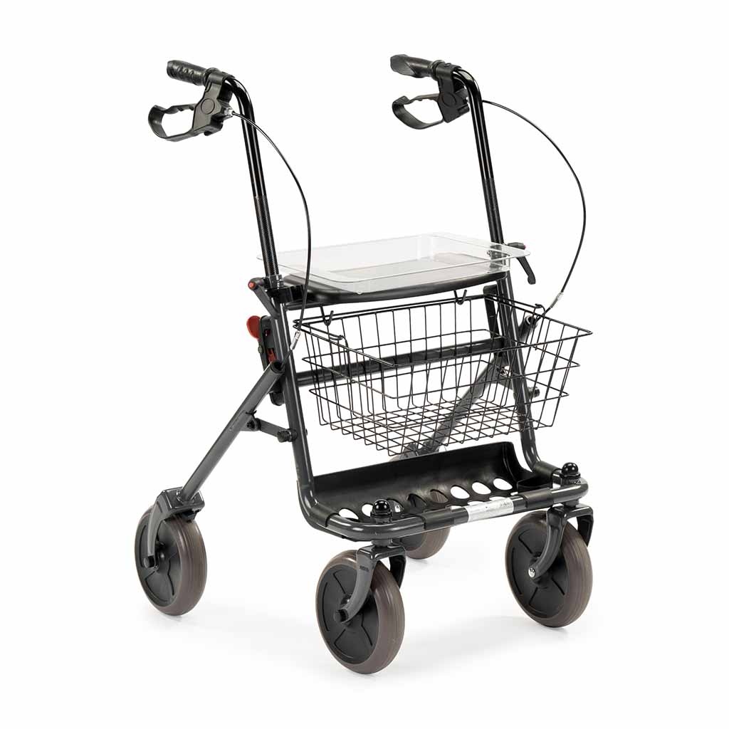 Rollator basic | Kies uw kleur : Donkergrijs | MultiMotion