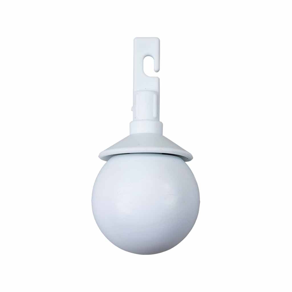Rollerbal voor opvouwbare taststokken - Wit | MultiMotion