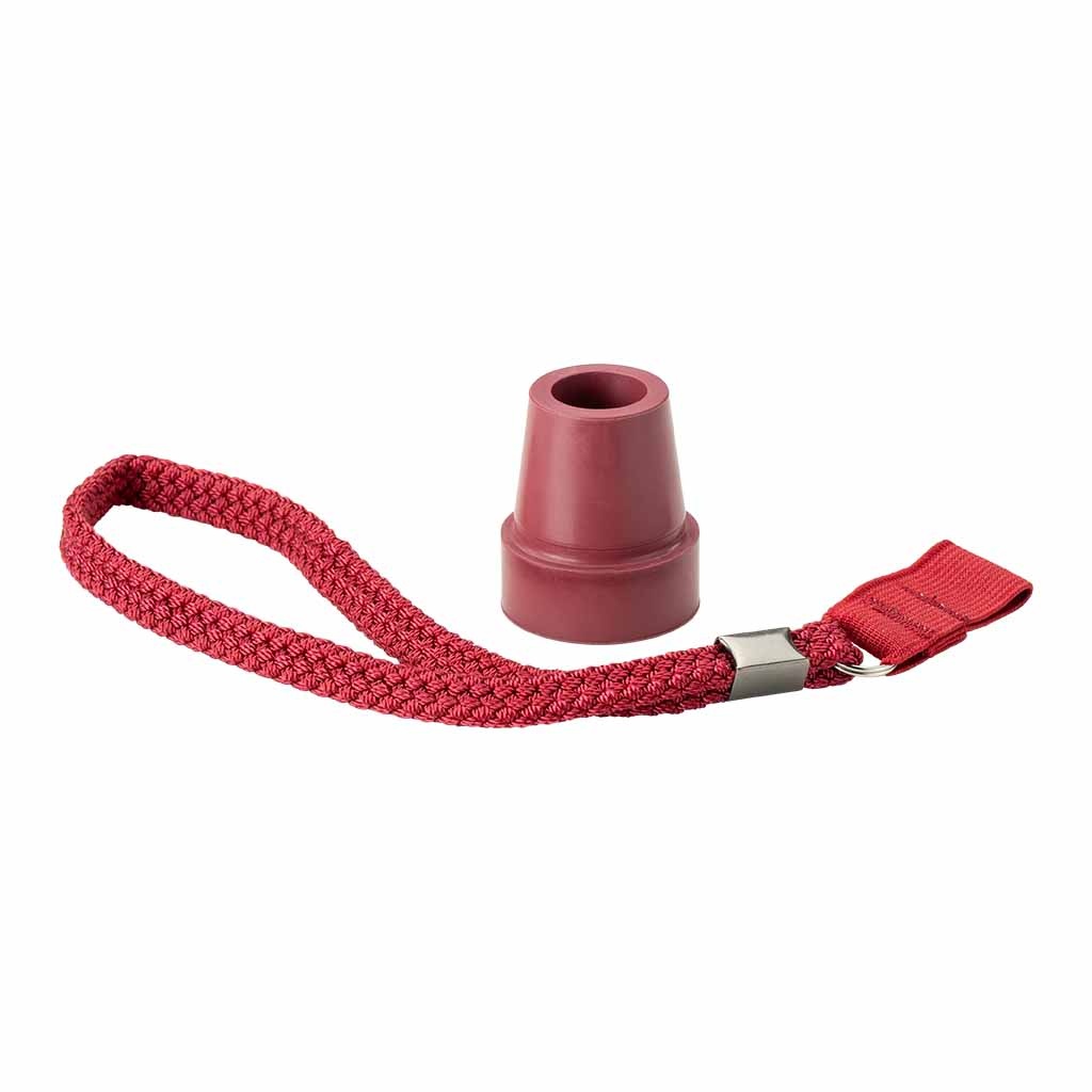 Stokdop met polsbandje | Kies uw kleur : Rood