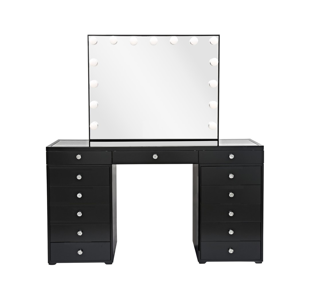 BRIGHT BEAUTY VANITY STATION CLASSIC - noir BRIGHT BEAUTY VANITY STATION CLASSIC - noir