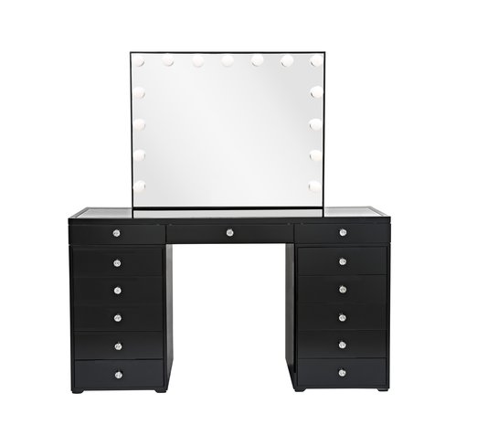 BRIGHT BEAUTY VANITY STATION CLASSIC - noir BRIGHT BEAUTY VANITY STATION CLASSIC - noir