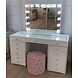 Stool velvet - pink Stool velvet - pink