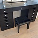 Hocker samt - schwarz - glas - diamond Hocker samt - schwarz - glas - diamond