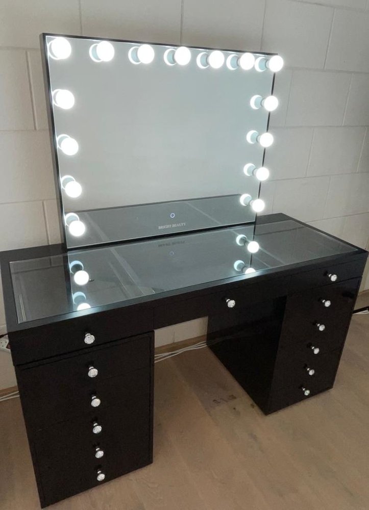 BRIGHT BEAUTY VANITY STATION CLASSIC - black BRIGHT BEAUTY VANITY STATION CLASSIC - black