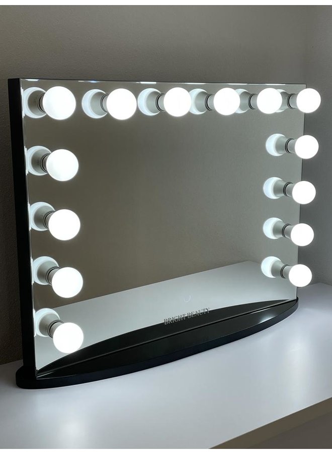 BRIGHT BEAUTY ANASTASIA - hollywood mirror - vanity mirror - make up mirror - black