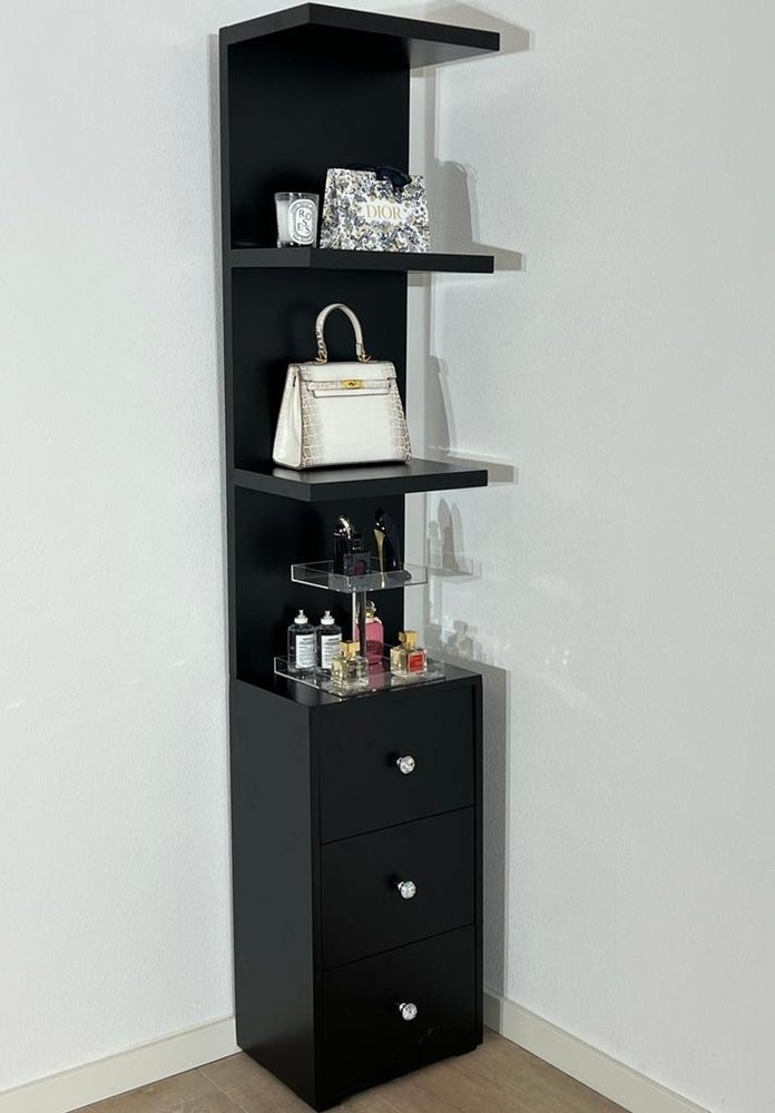 BRIGHT BEAUTY VANITY - VANITY SHELF - NEGRO BRIGHT BEAUTY VANITY - VANITY SHELF - NEGRO