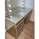 BRIGHT BEAUTY VANITY STATION CLASSIC CHAMPAGNE GOLD BRIGHT BEAUTY VANITY STATION CLASSIC CHAMPAGNE GOLD