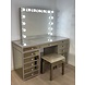 BRIGHT BEAUTY VANITY STATION CLASSIC CHAMPAGNE GOLD BRIGHT BEAUTY VANITY STATION CLASSIC CHAMPAGNE GOLD