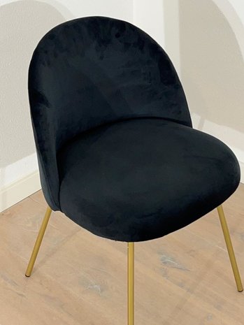 Sedia velluto - nero Sedia velluto - nero