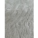 Sgabello velluto - bianco - pelliccia Sgabello velluto - bianco - pelliccia