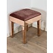 Stool velvet - rose gold Stool velvet - rose gold