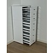 BRIGHT BEAUTY 7 DRAWER CABINET WHITE BRIGHT BEAUTY 7 DRAWER CABINET WHITE