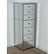 MAKE UP CABINET WITH 7 DRAWERS MIRRORED MAKE UP CABINET WITH 7 DRAWERS MIRRORED