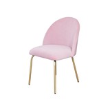 Sedia velluto - rosa