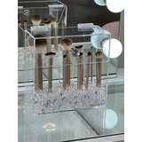 Organisateur de maquillage Porte-pinceaux de maquillage - Fermable - Acrylique