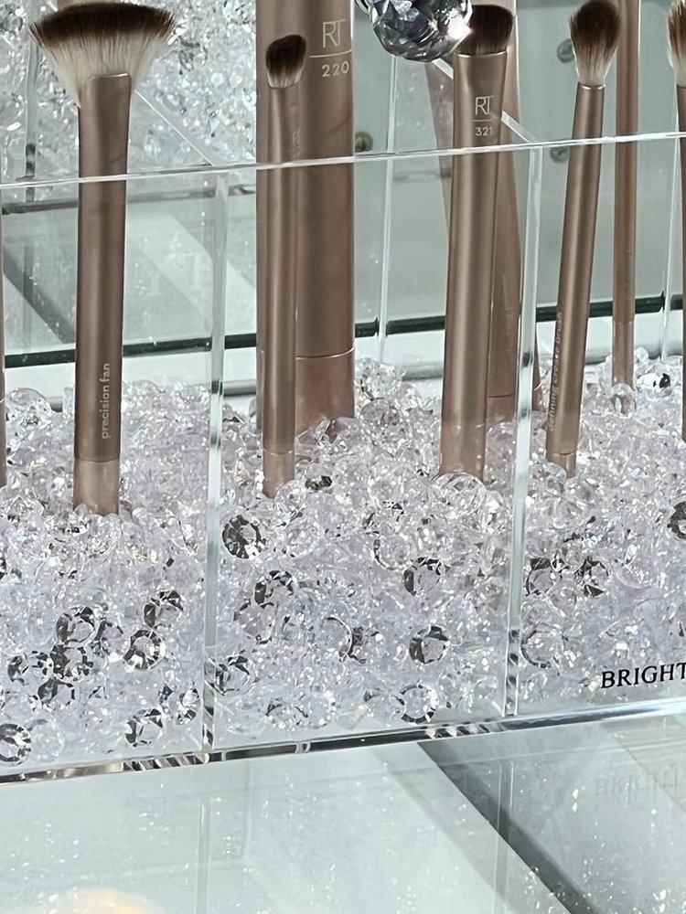 Organisateur de maquillage Porte-pinceaux de maquillage - Verrouillable - Acrylique Organisateur de maquillage Porte-pinceaux de maquillage - Verrouillable - Acrylique