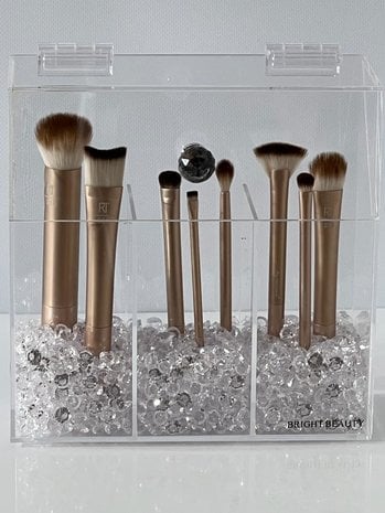 Make up organizer Skincare organizer - Rotating - Acrylic - Bright Beauty  Vanity