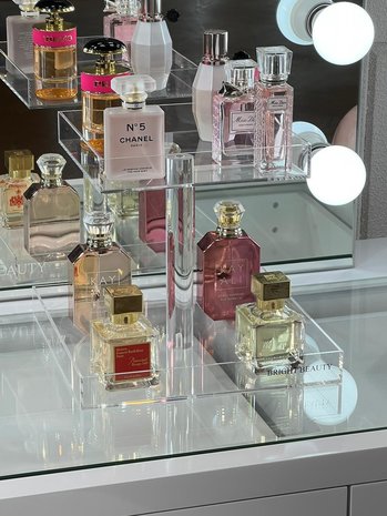 Make up organizer Perfume holder - Acrylic - Bright Beauty Vanity