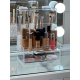Organizador de maquillaje Organizador de bases de maquillaje - Cerrable - Acrílico